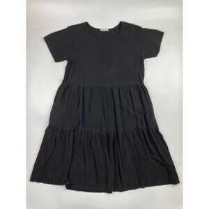 Tea N Rose Women's M Black Knee Length Dress